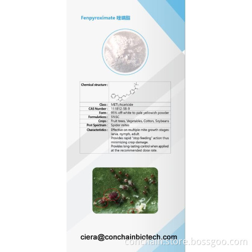 95% Fenpyroximate technical Insecticide